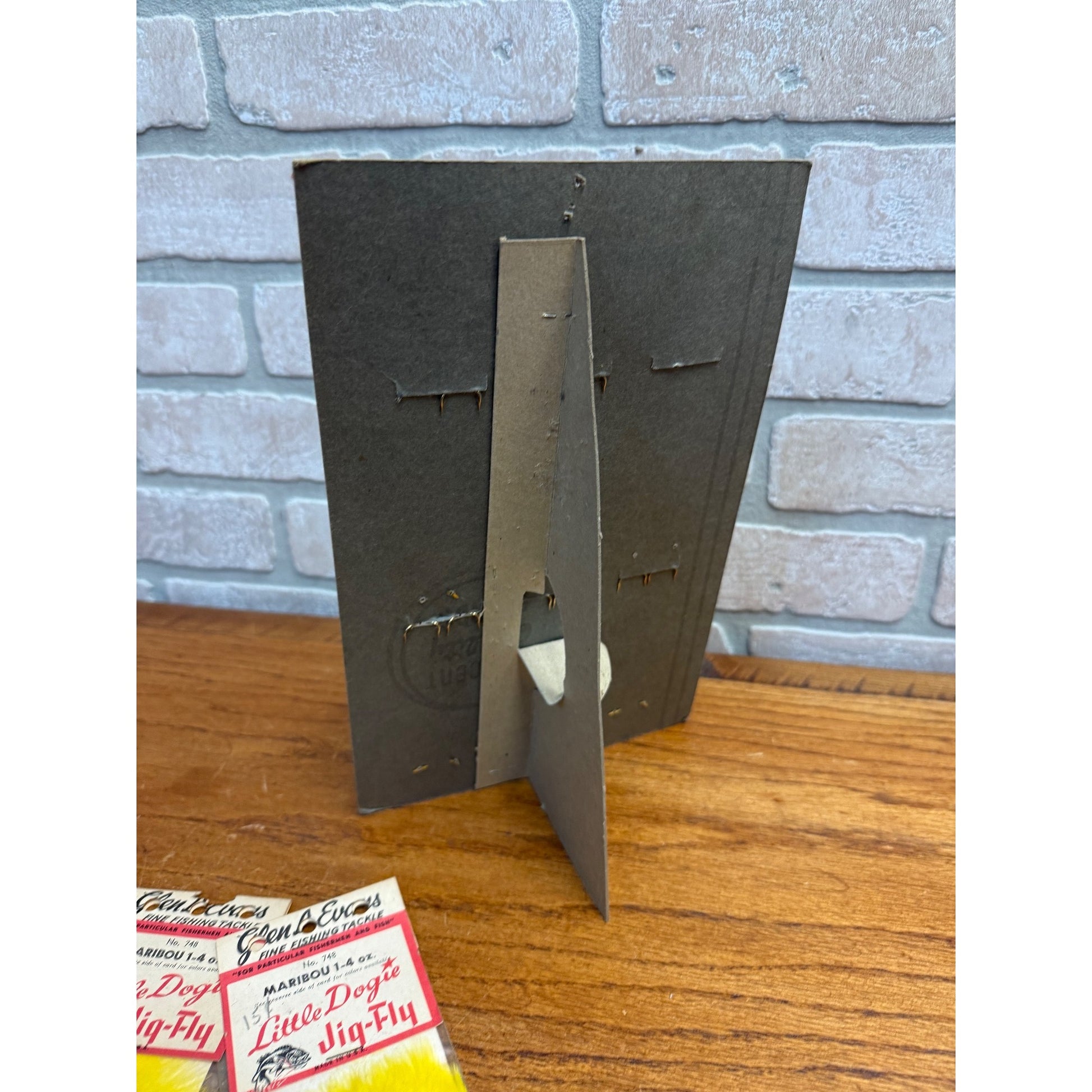 Vintage Glen Evans Rumba Wiggler Fishing Tackle Lures Store Display Advertising