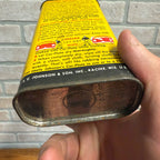 Vintage 1950s Johnson's Car Wax & Whiz Hi-Shine Oil Can Garage Gas Auto