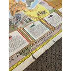 Original Vintage Map Great Lakes Native American Indian Tribes Ta-Non-Ka's Poster
