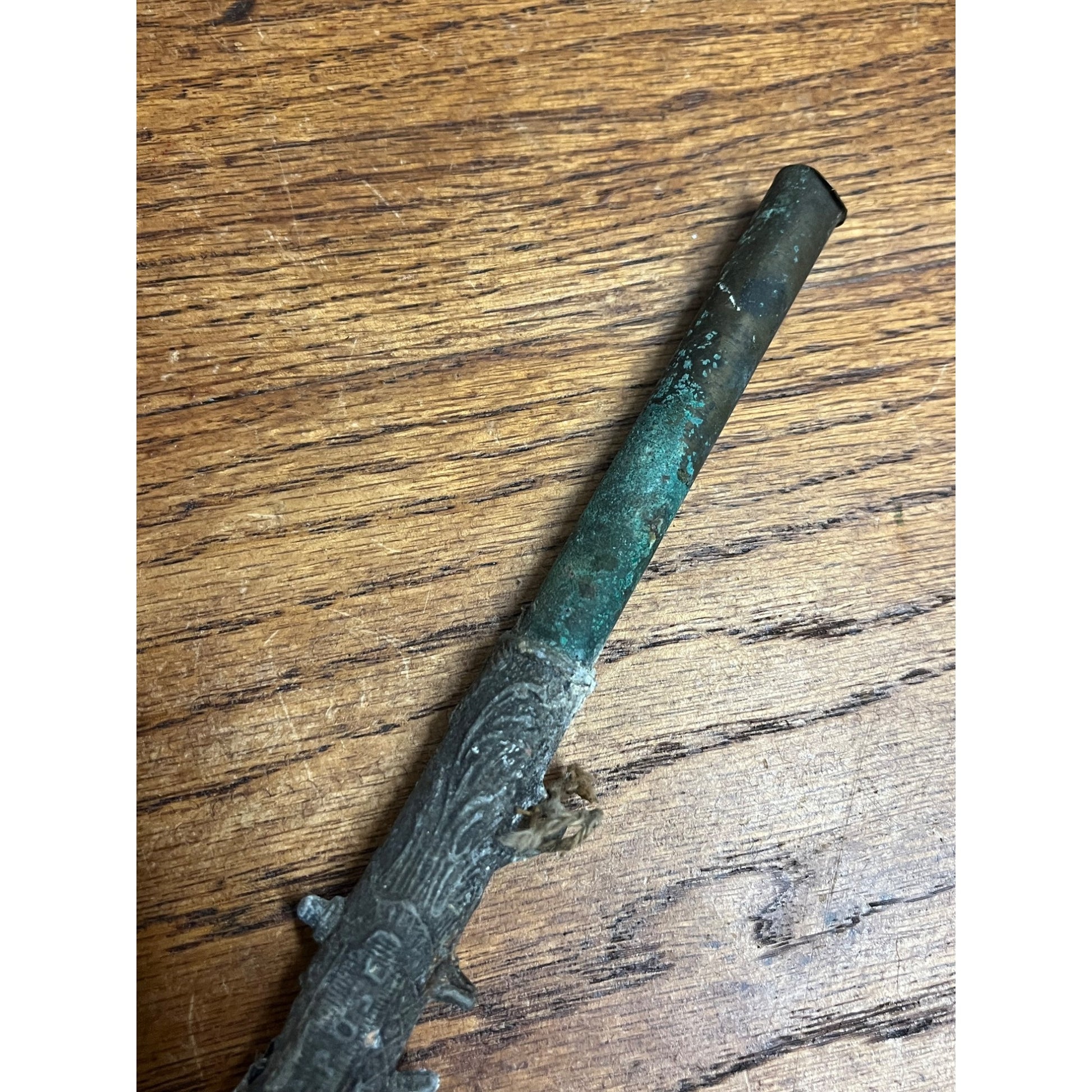 RARE Antique 1870s E. L. Paris Metal Depose Toy Cork Or Pop Gun Pistol