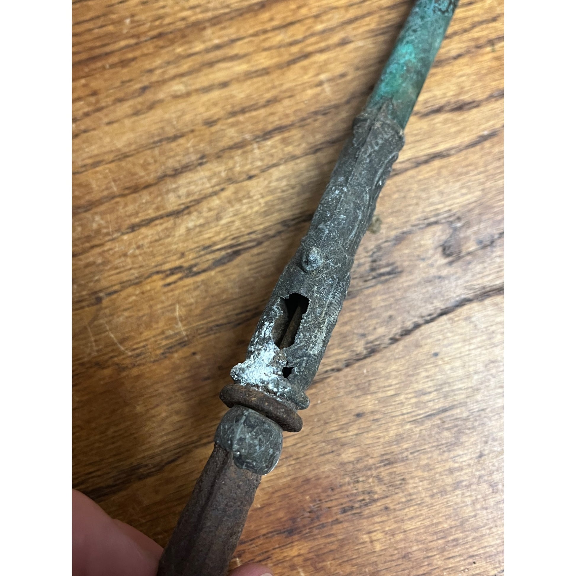 RARE Antique 1870s E. L. Paris Metal Depose Toy Cork Or Pop Gun Pistol