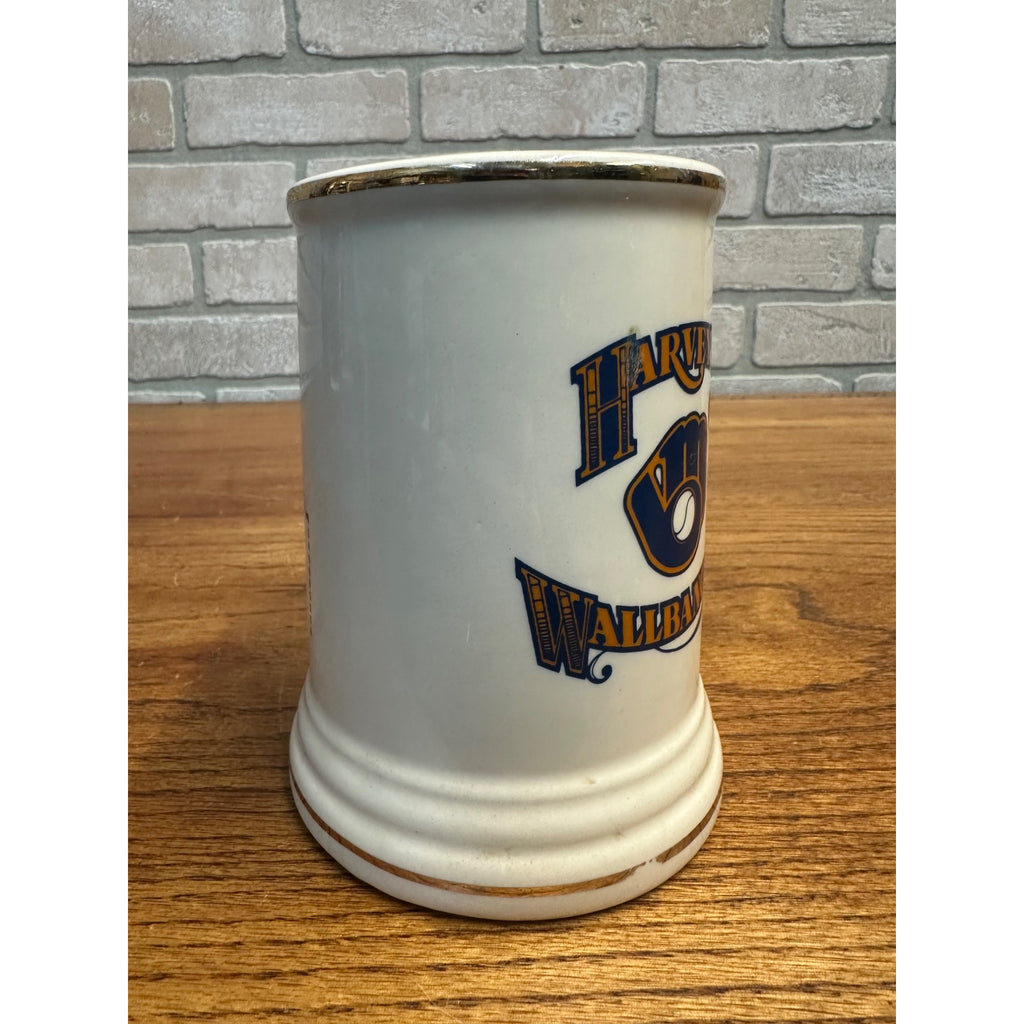 RARE 1982 AMERICAN LEAGUE CHAMPS MILWAUKEE BREWERS HARVEY'S WALLBANGER'S Mug