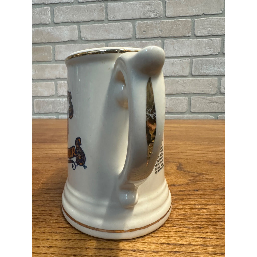 RARE 1982 AMERICAN LEAGUE CHAMPS MILWAUKEE BREWERS HARVEY'S WALLBANGER'S Mug