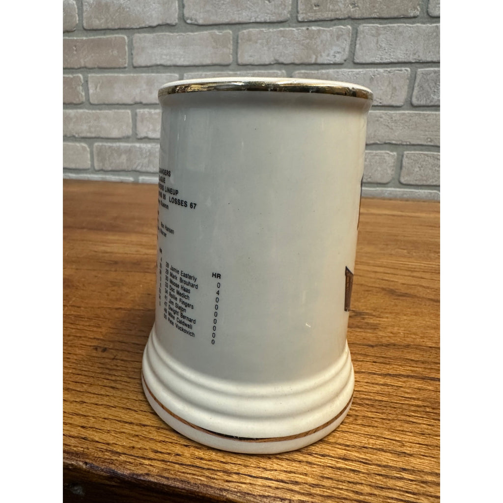 RARE 1982 AMERICAN LEAGUE CHAMPS MILWAUKEE BREWERS HARVEY'S WALLBANGER'S Mug