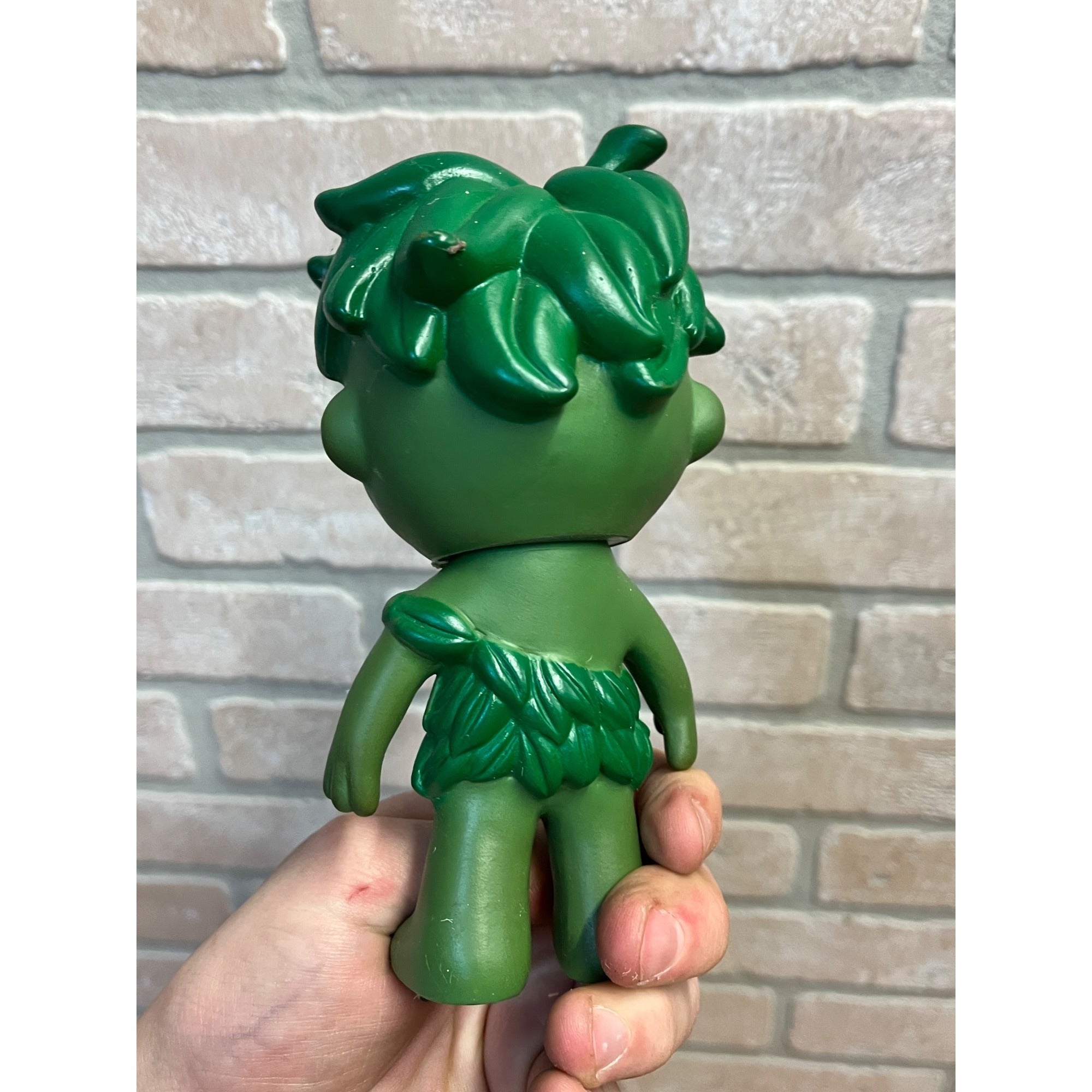 Vintage Jolly Green Giant Sprout Vinyl Toy Rubber Doll Figure 1970s