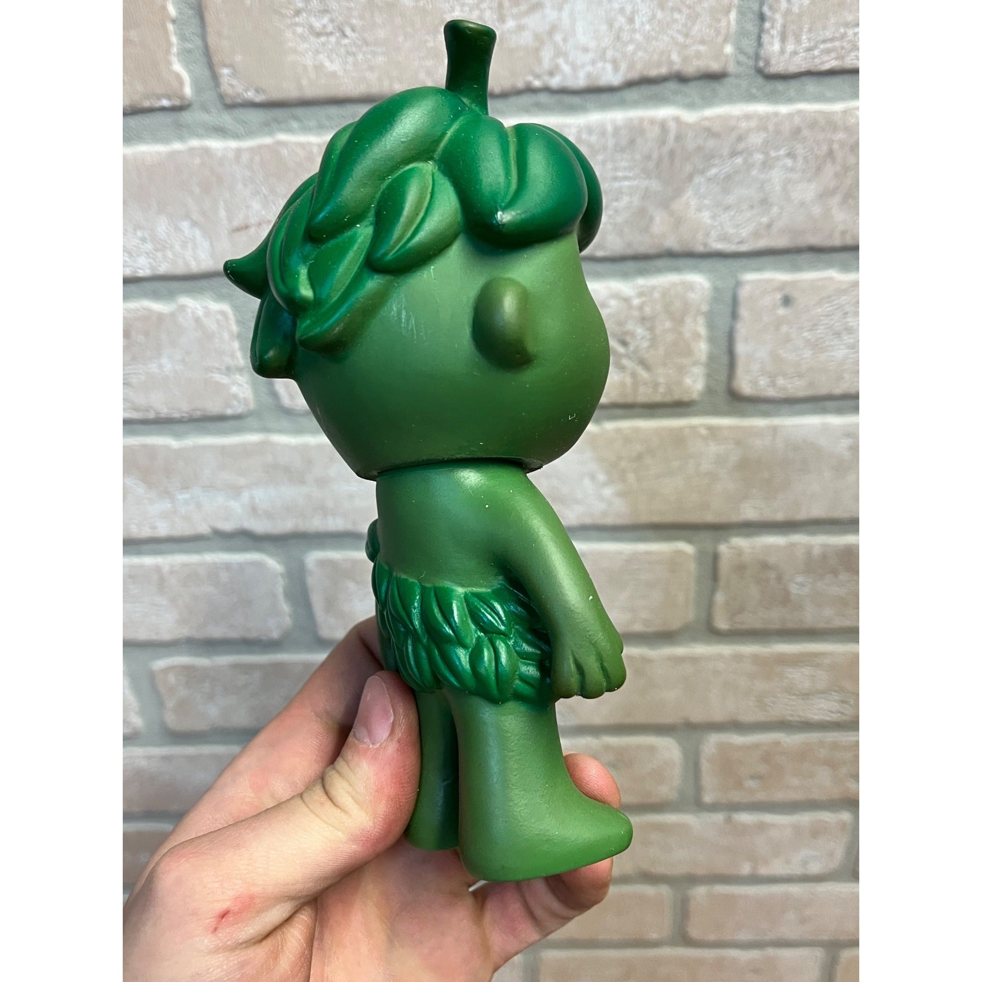 Vintage Jolly Green Giant Sprout Vinyl Toy Rubber Doll Figure 1970s