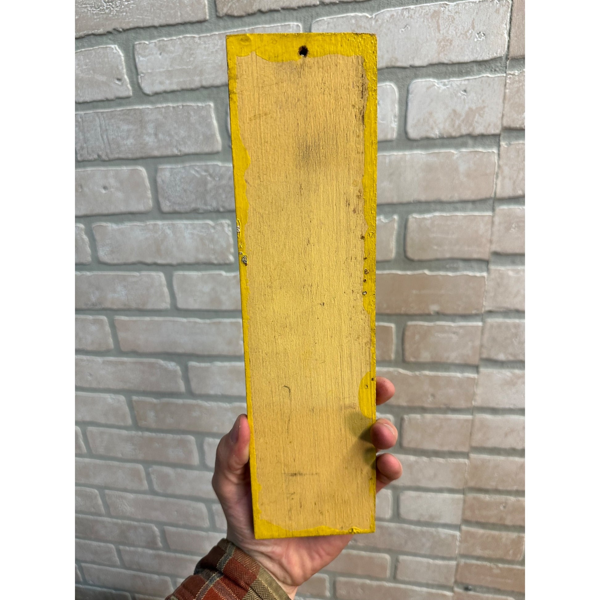 Vintage 1940s Carbolineum Mite Killer Wooden Advertising Thermometer Milwaukee