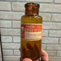 Antique 1875 Poison Bottle Jacob Messing Stapleton NY Sugar of Lead