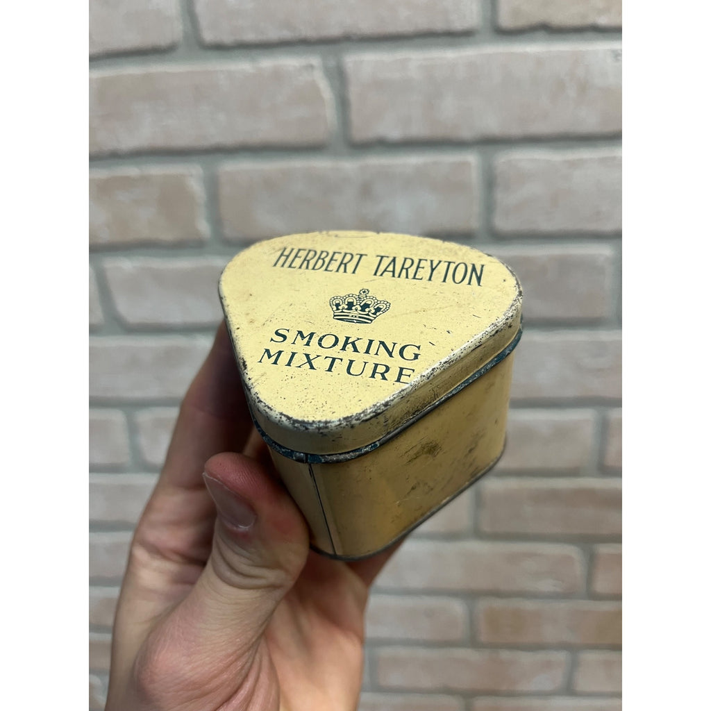 Herbert Tareyton Smoking Mixture Tin Vintage Tobacco Tin Container Advertising