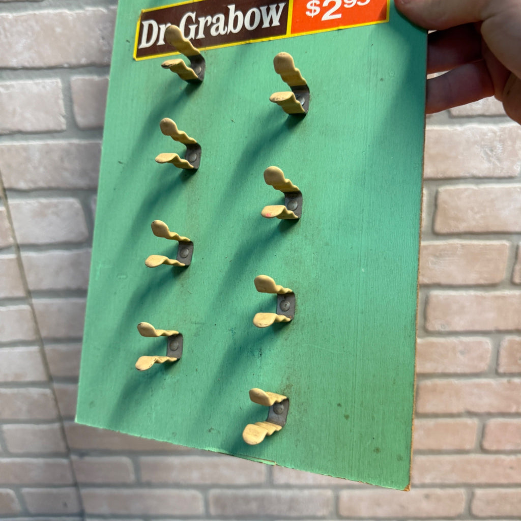 Dr Grabow Vintage Pipe Tobacco Smoking Display Stand Sign Retail Advertising.