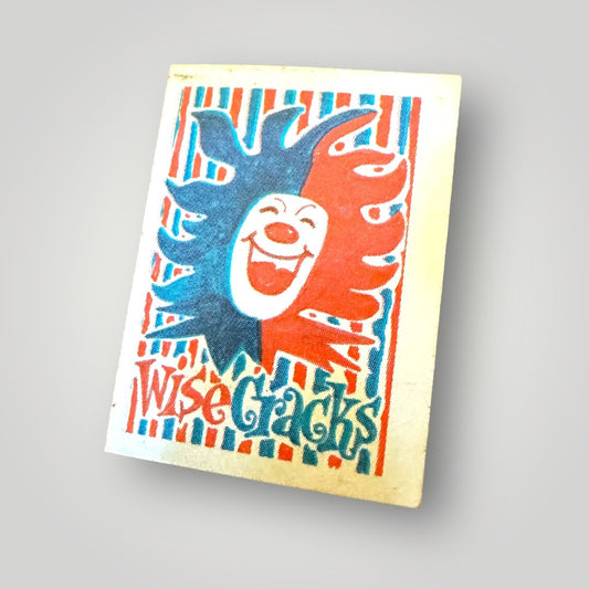 Vintage 1970s Cracker Jacks "Wise Cracks" Premium Prize Riddle Book No. 15