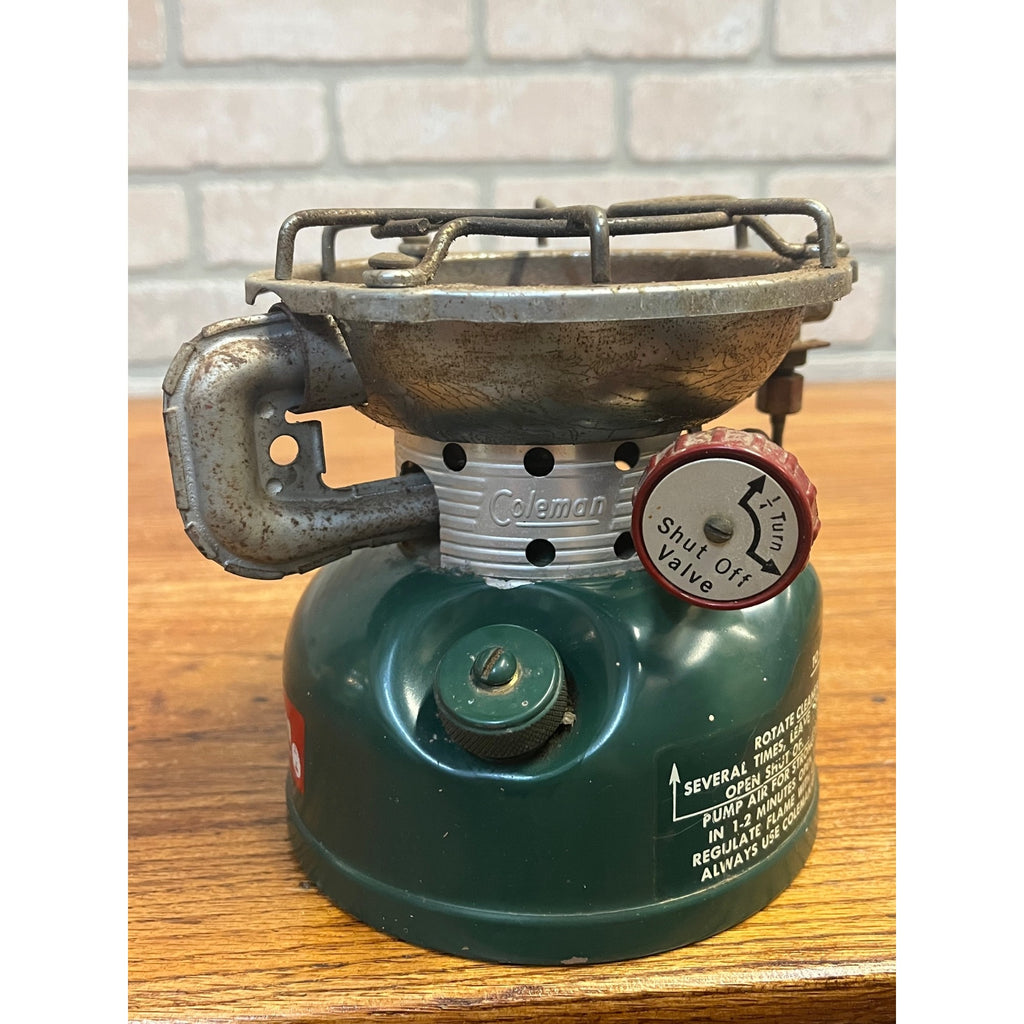 Vintage Coleman 502 Single Burner Portable Camping Stove Circa 1965