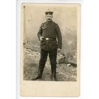 1910s or WW1 RPPC Postcard of German Imperial Army Soldier