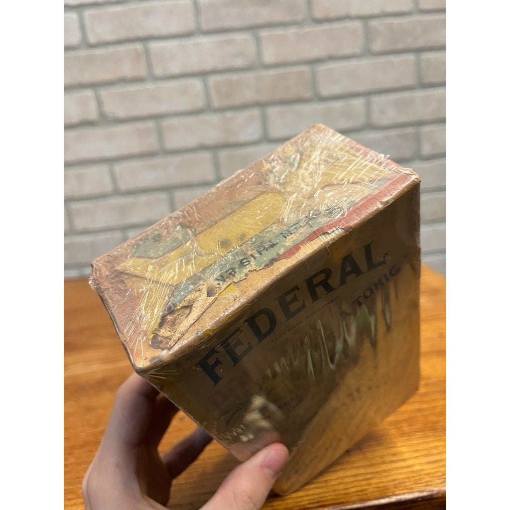 Vintage Federal Poultry Food Empty Advertising Box Farm Chicken Mifflinburg PA