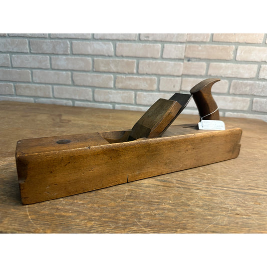 Antique New York Tool Co #12 Carpenter's 16" Wood Plane Vintage Woodworking Tool