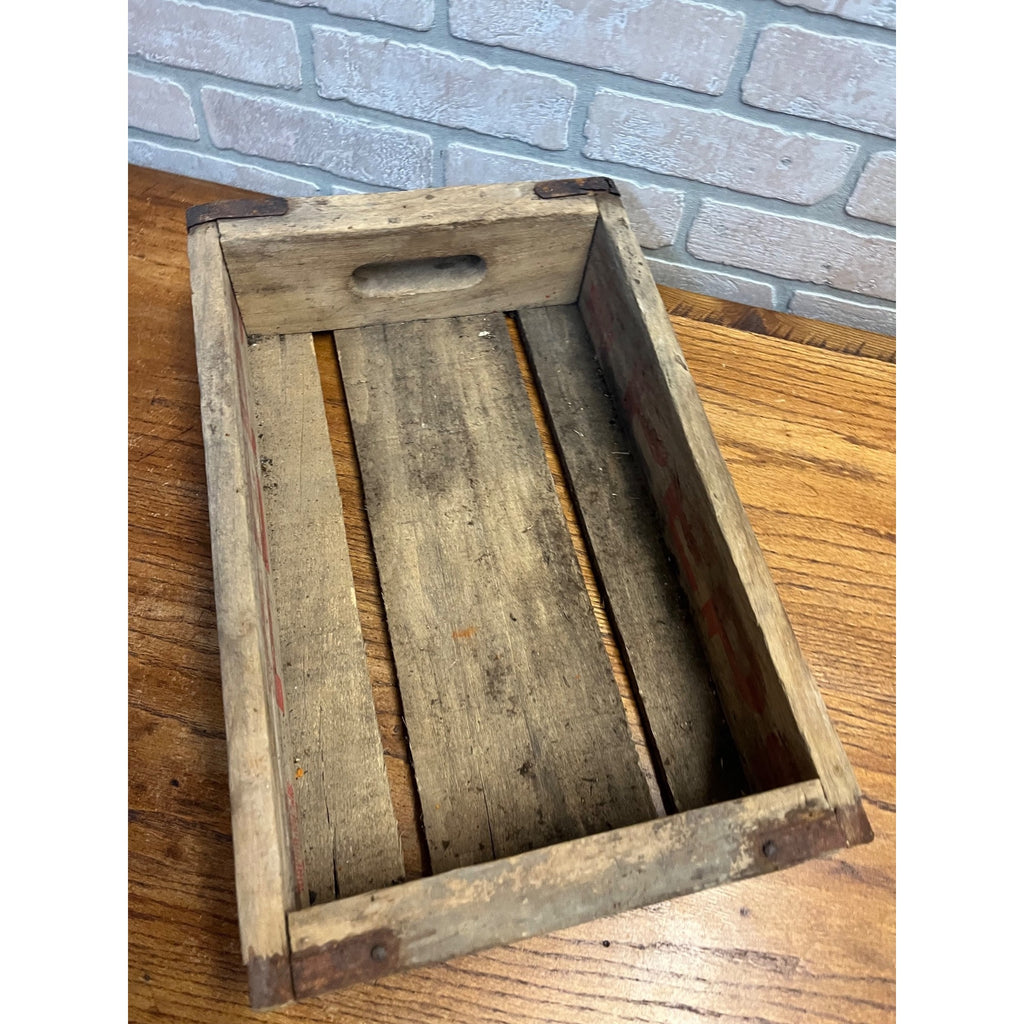 Vintage Pepsi Cola Wooden Soda Bottle Carrier Case Crate Pepsi Bottling Co.