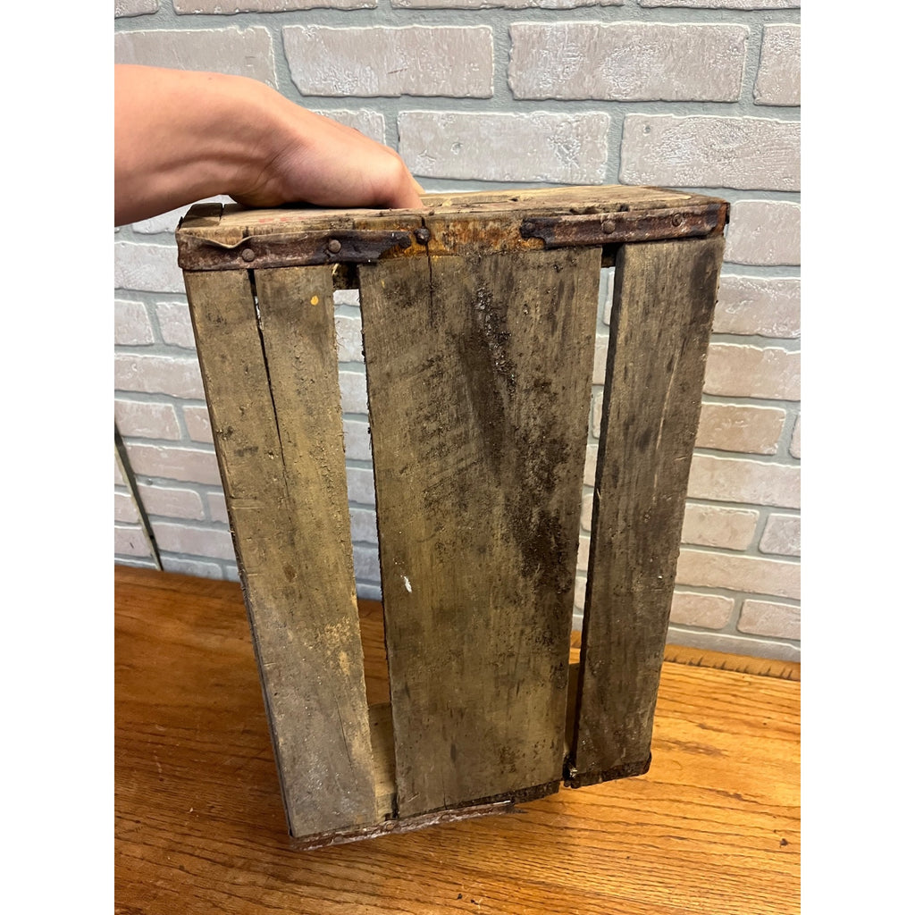 Vintage Pepsi Cola Wooden Soda Bottle Carrier Case Crate Pepsi Bottling Co.