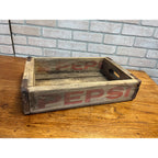 Vintage Pepsi Cola Wooden Soda Bottle Carrier Case Crate Pepsi Bottling Co.