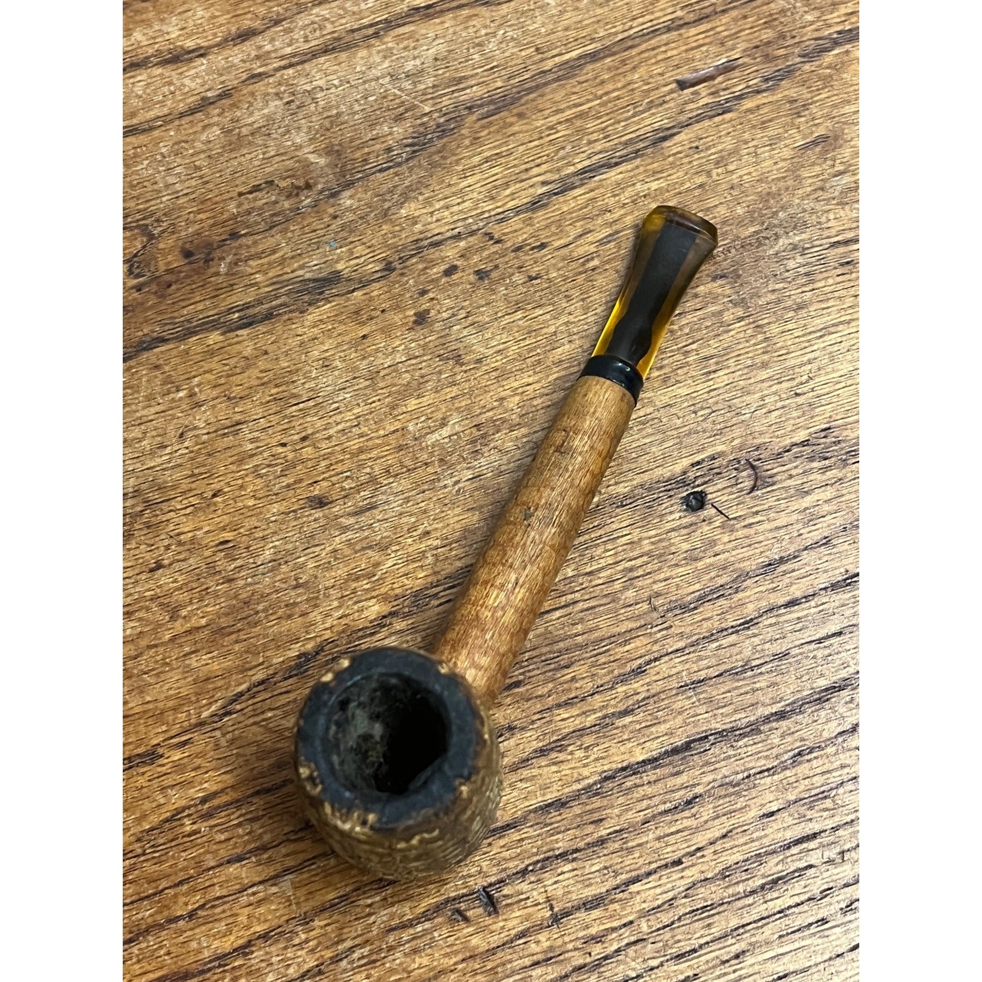Vintage Missouri Meerschaum Corn Cob Tobacco Smoking Pipe USed