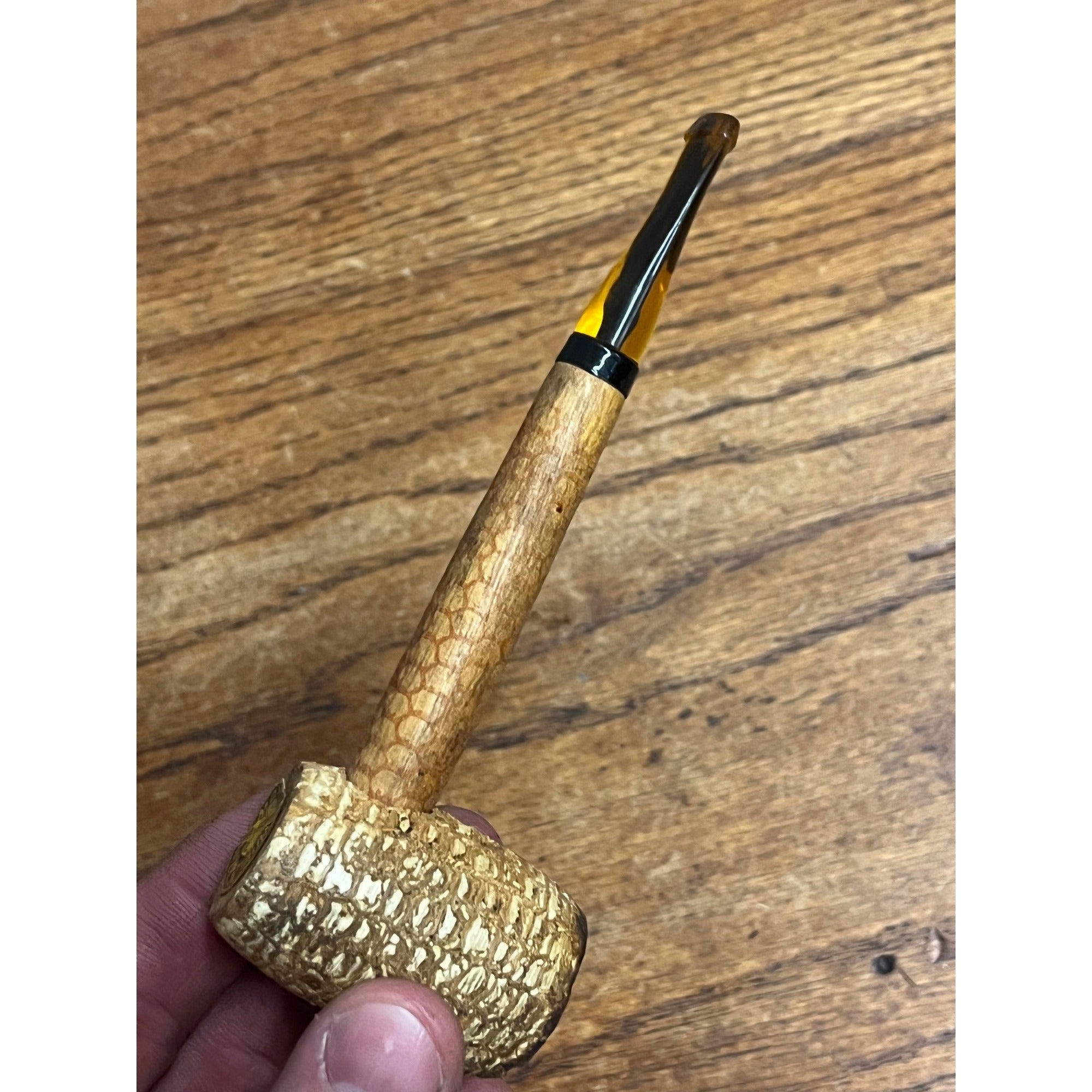 Vintage Missouri Meerschaum Corn Cob Tobacco Smoking Pipe USed