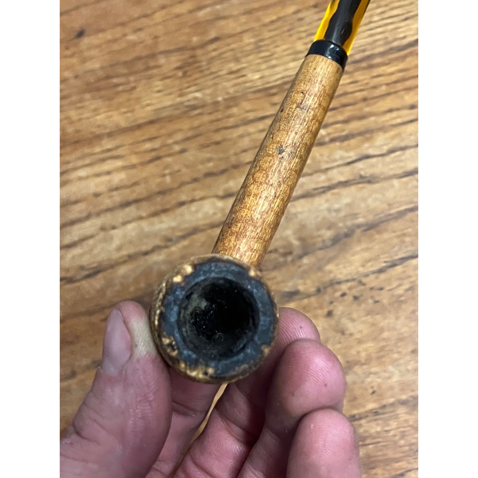 Vintage Missouri Meerschaum Corn Cob Tobacco Smoking Pipe USed