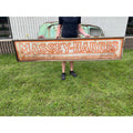 Rare Original 1900s Massey Harris Farm Tractors Advertising Wood Framed Sign