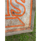 Rare Original 1900s Massey Harris Farm Tractors Advertising Wood Framed Sign