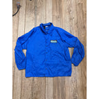 Vintage Mercury Outboards Blue Rain Coat Jacket Size XL