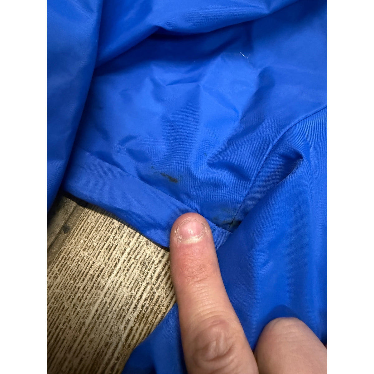 Vintage Mercury Outboards Blue Rain Coat Jacket Size XL