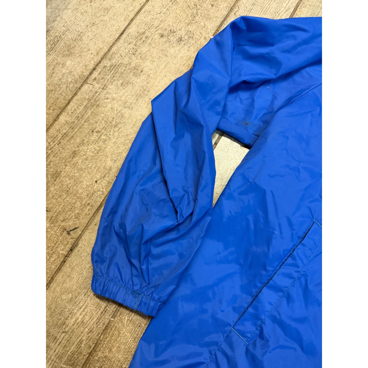Vintage Mercury Outboards Blue Rain Coat Jacket Size XL