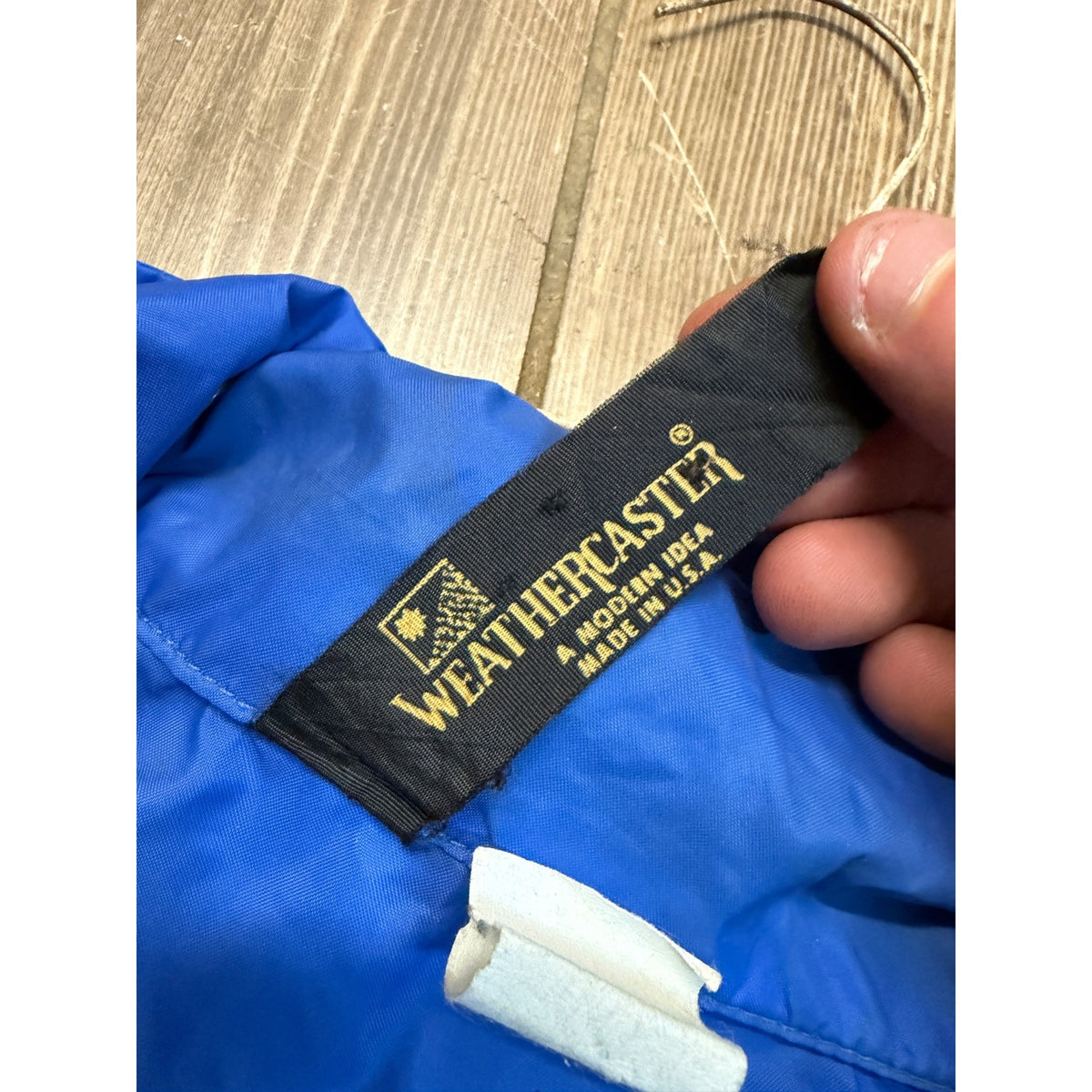 Vintage Mercury Outboards Blue Rain Coat Jacket Size XL