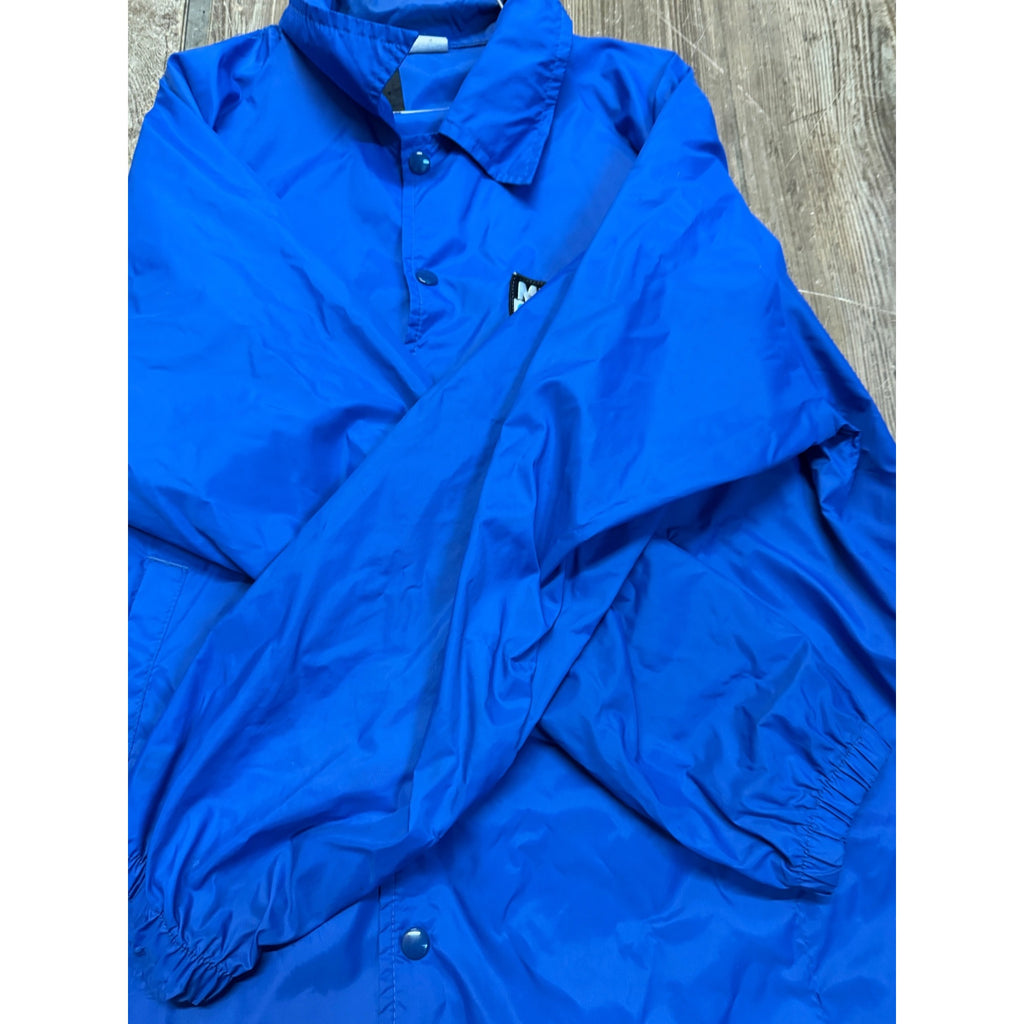 Vintage Mercury Outboards Blue Rain Coat Jacket Size XL