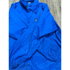 Vintage Mercury Outboards Blue Rain Coat Jacket Size XL