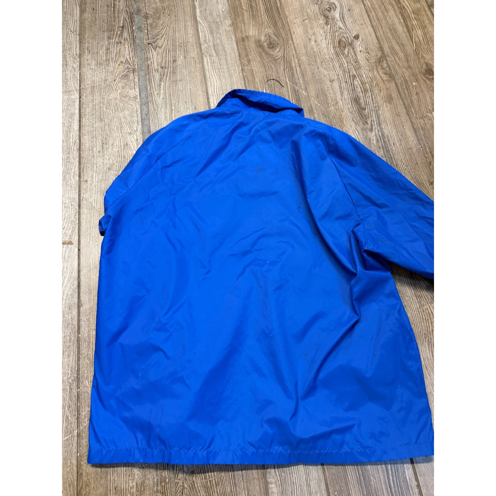 Vintage Mercury Outboards Blue Rain Coat Jacket Size XL