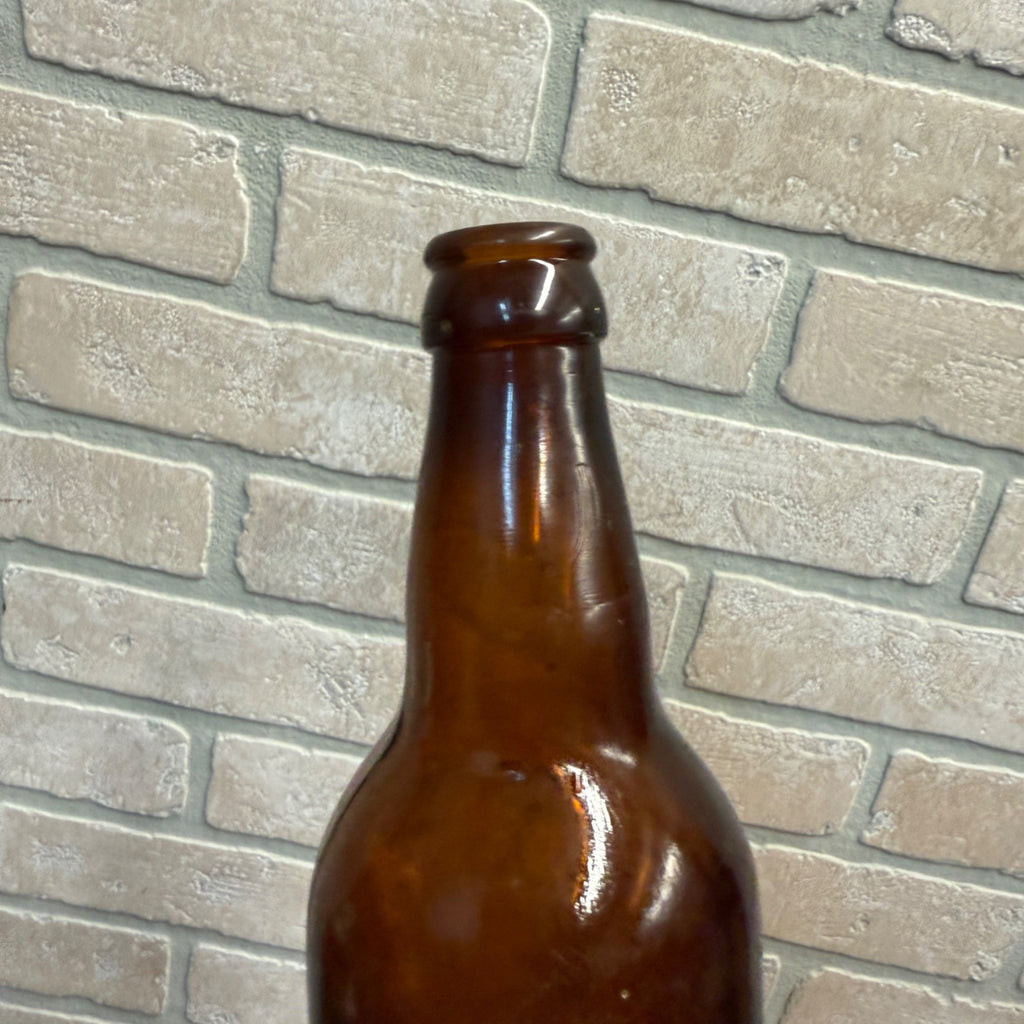 Pre-Pro Schlitz Brewing Company Milwaukee Vintage Amber Brown Beer Bottle Wis