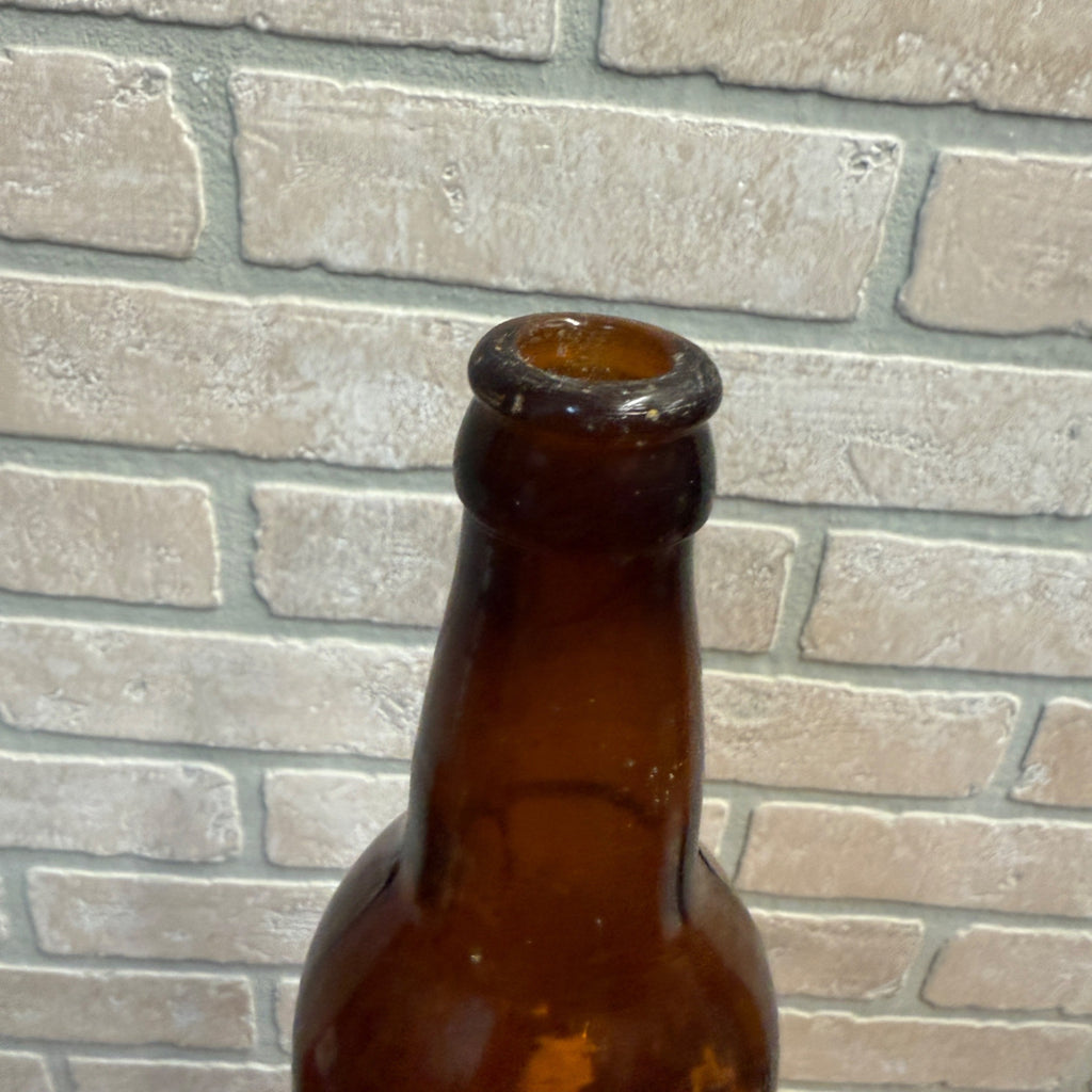 Pre-Pro Schlitz Brewing Company Milwaukee Vintage Amber Brown Beer Bottle Wis