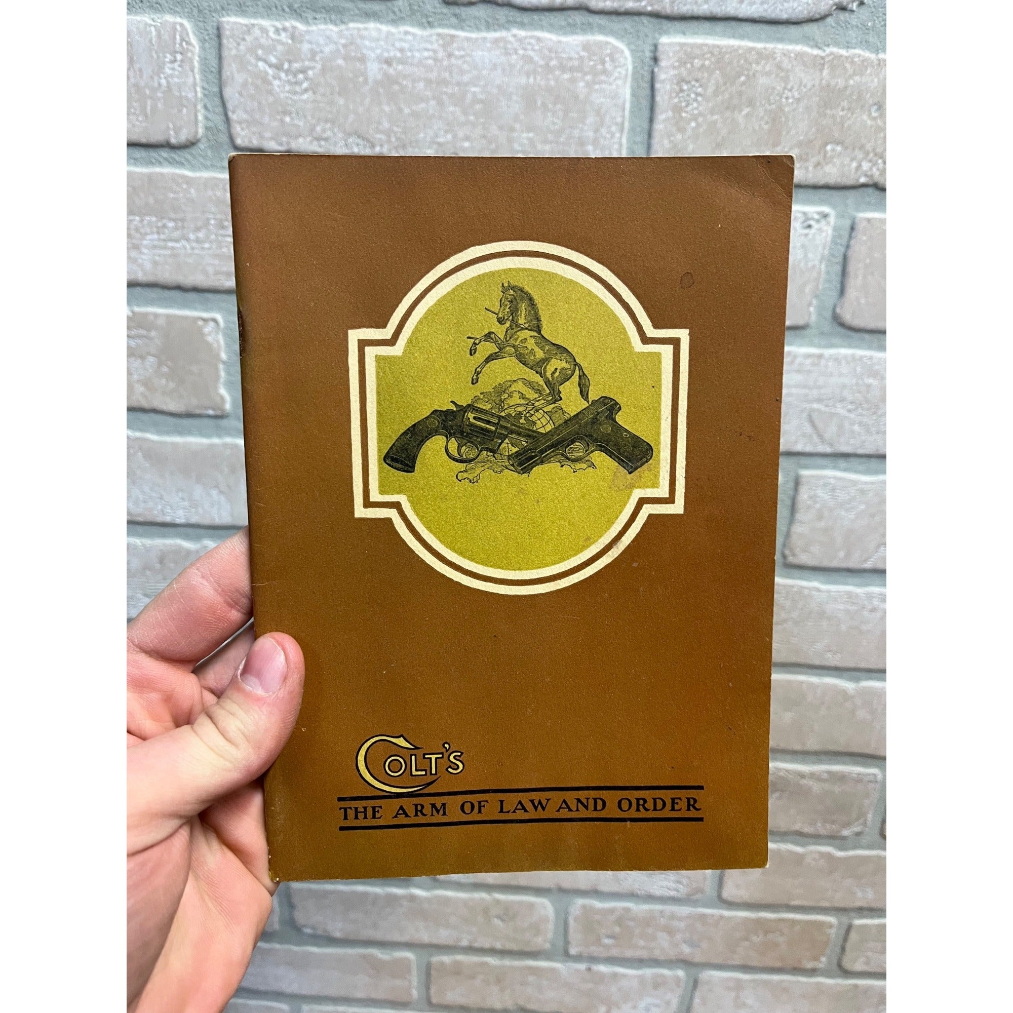 Antique 1930s Colt's Revolvers Automatic Pistols Catalog Book Booklet Vintage