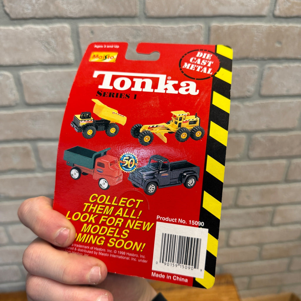 Vintage Tonka 1998 Maisto Series 1 Diecast Metal Red & Green Dump Truck NEW