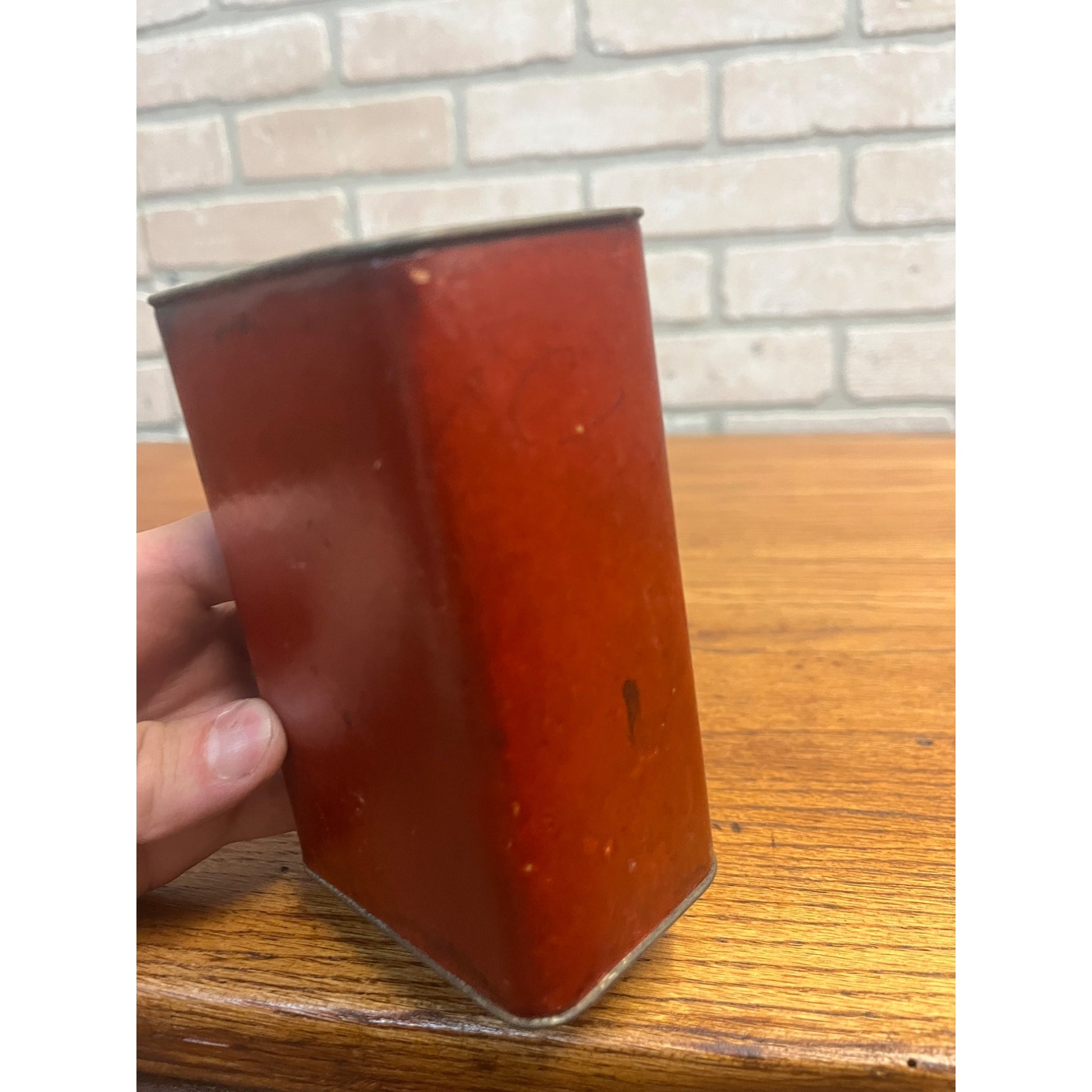RARE Vintage 1920s Simpson Coffee Co. Spice Tin Saginaw MI Michigan Cloves