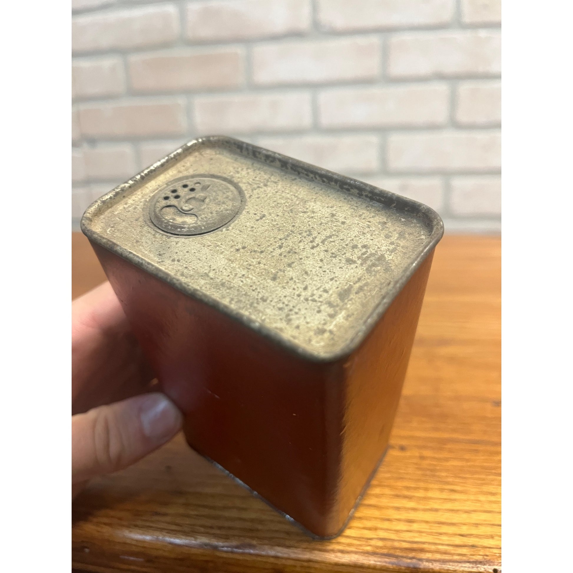 RARE Vintage 1920s Simpson Coffee Co. Spice Tin Saginaw MI Michigan Cloves