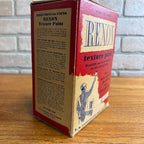 Vintage 1940s Rexon Texture Paint Empty Advertising Box Coddington Milwaukee Wis