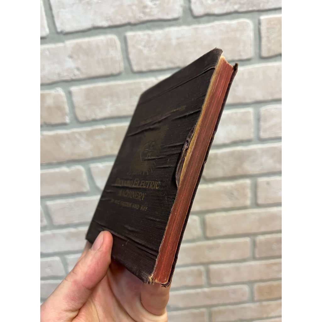 1895 Practical Application of Dynamo Electric Machinery Book Antique Vintage