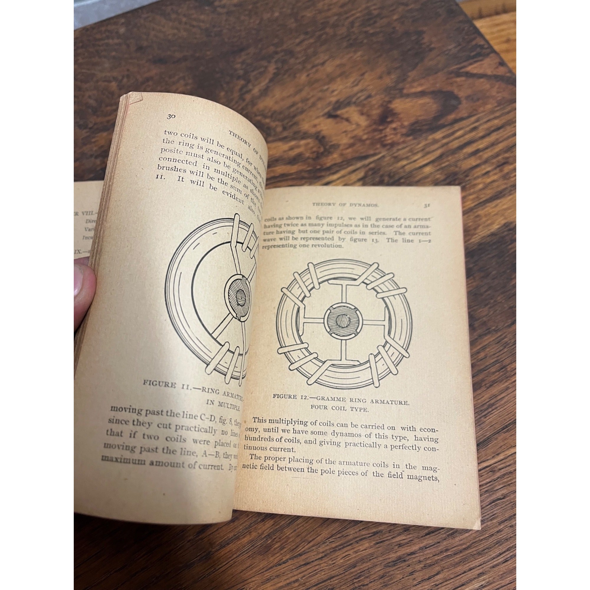 1895 Practical Application of Dynamo Electric Machinery Book Antique Vintage