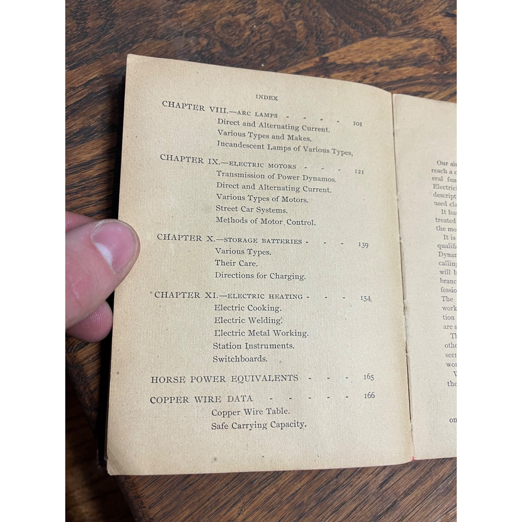 1895 Practical Application of Dynamo Electric Machinery Book Antique Vintage