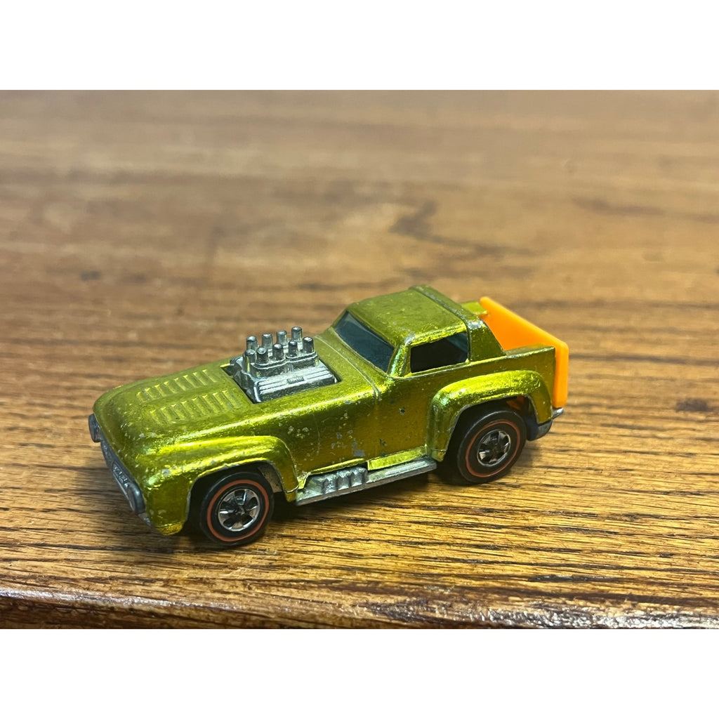 Vintage 1970 Hot Wheels Redline Short Order Yellow  -- CLEAN