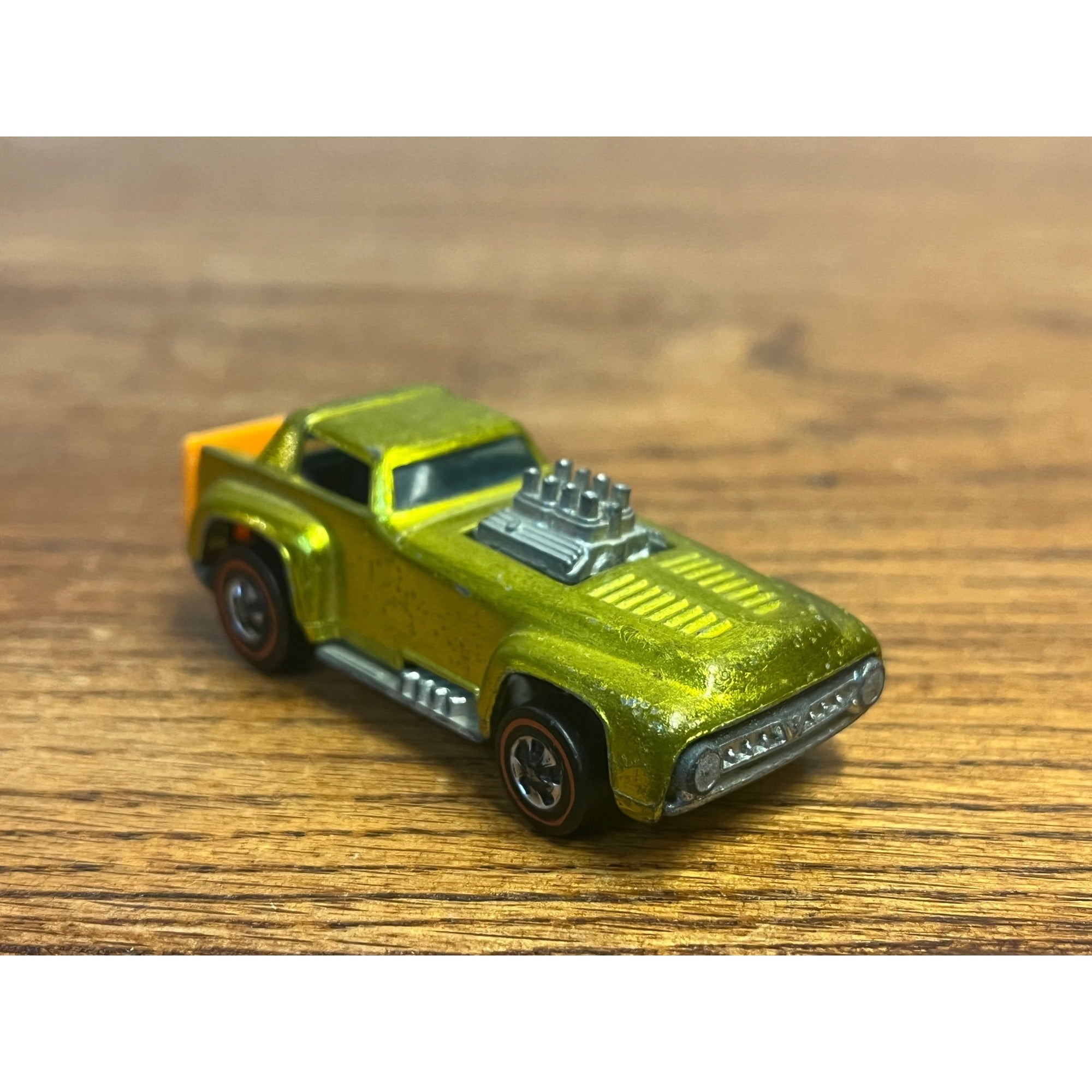 Vintage 1970 Hot Wheels Redline Short Order Yellow  -- CLEAN