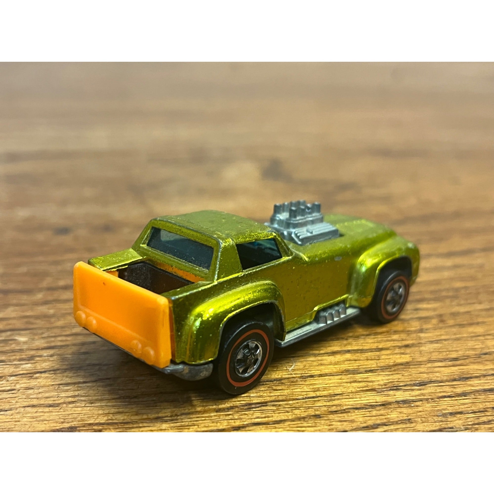 Vintage 1970 Hot Wheels Redline Short Order Yellow  -- CLEAN