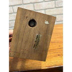 Vintage 1965 Spalding Hole In One Golf Ball Trophy Hole #8 Flag Wood Base