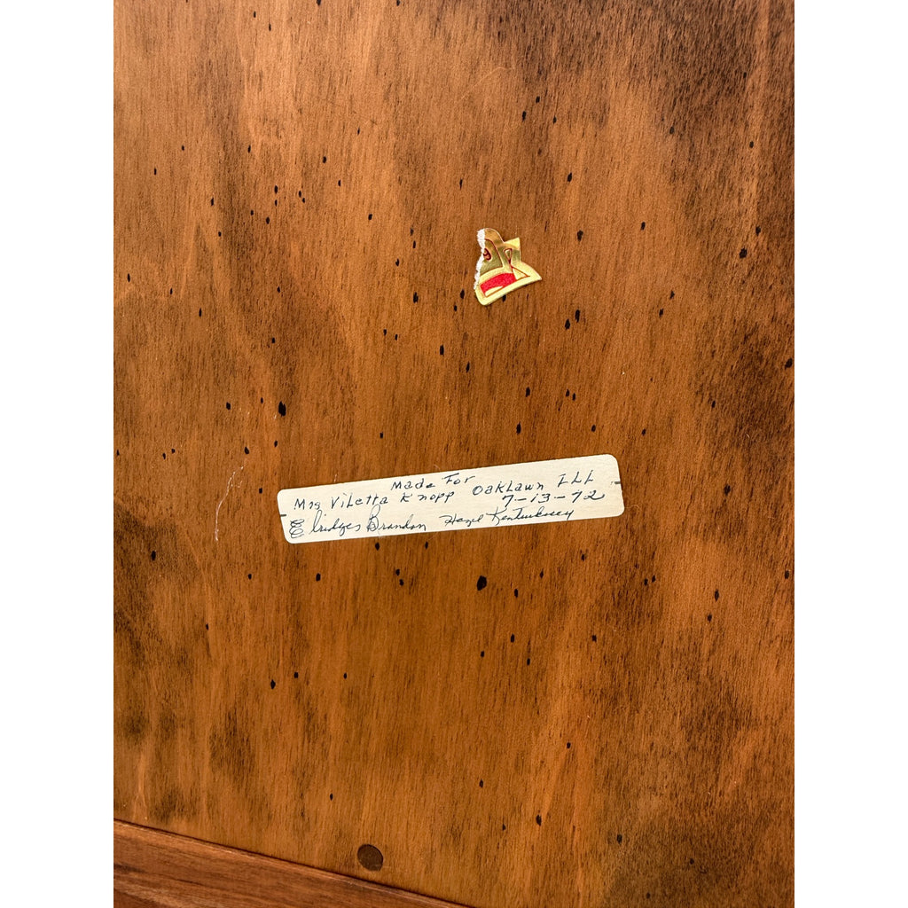 Vintage Grandmother / Grandfather Clock Tempus Fugit