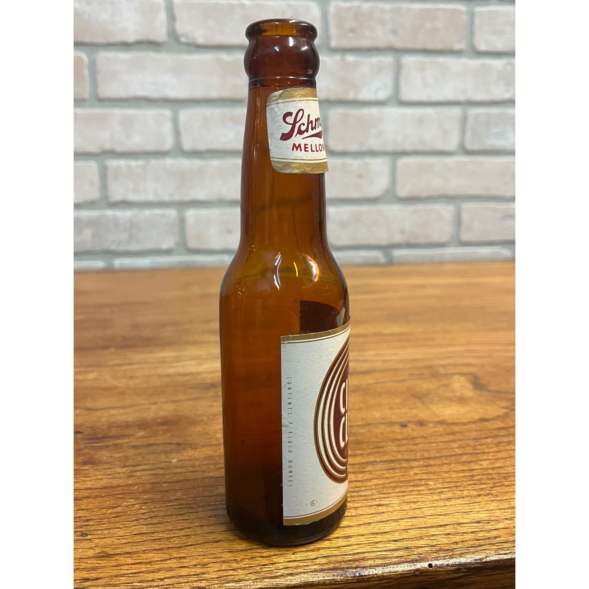 Vintage Schmidt's City Club Mellow-Dry Beer 7oz Label Bottle St Paul MN